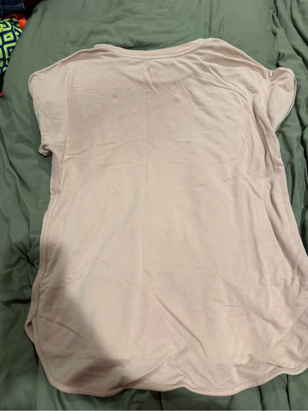 new directions Blush Crewneck Short Sleeve Tee